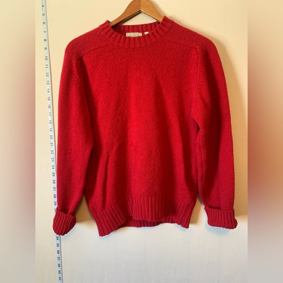 VINTAGE Made in Ireland L.L. Bean Wool Sweater - Picture 8 of 8